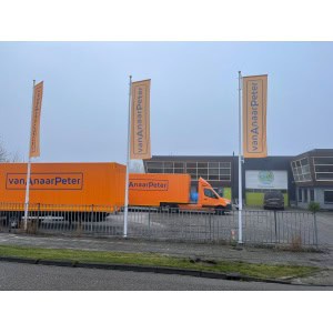 6 Meter Polyester Mast Met Vaste Banieruithouder – Cowi