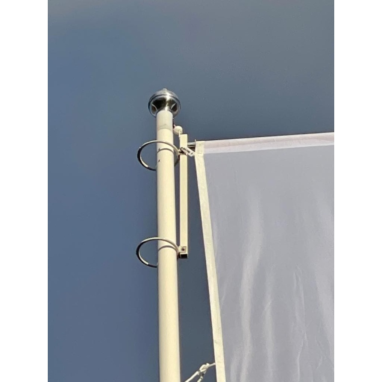 6 Meter Polyester Hijsbare Baniermast – Cowi