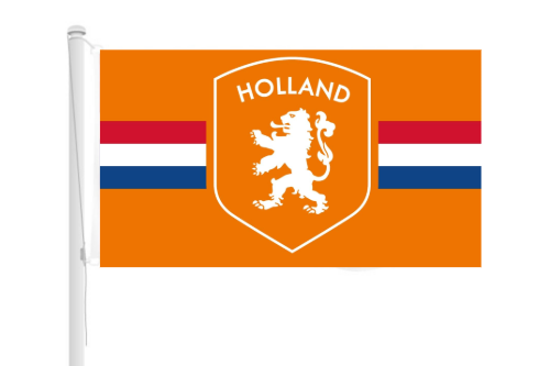 Holland met schild leeuw vlag