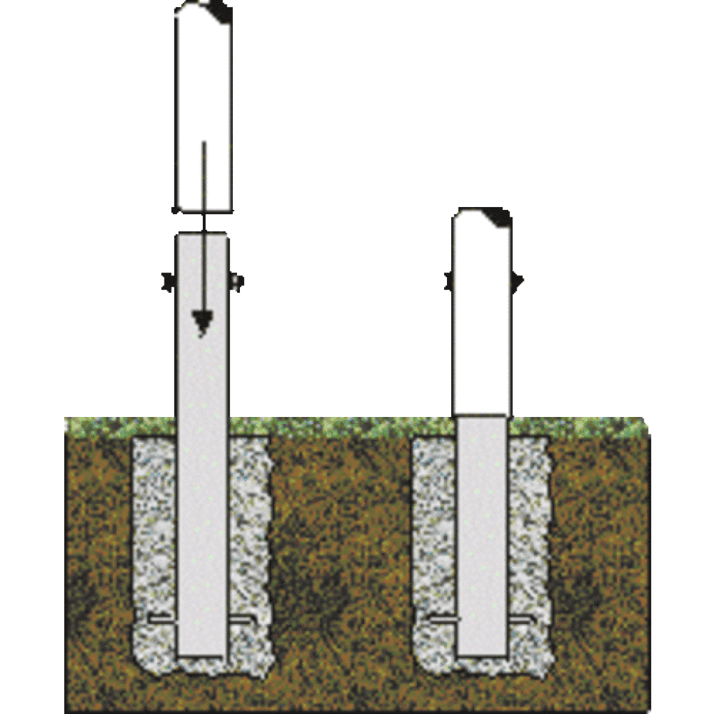 Aluminium Vlaggenmast 5 Meter Cilindrisch, 70mm – Cowi Masten B.V